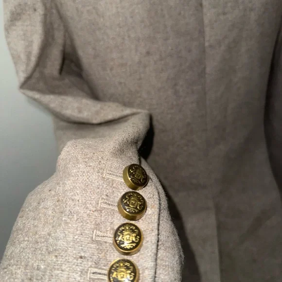 Veronica Beard Wool Blazer Cutaway Dickey Jacket 2 - Picture 5 of 6